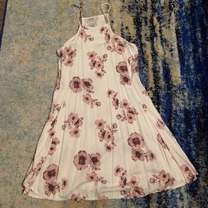 Flower print dress